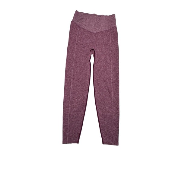 PINK ACTIVE SEAMLESS‎ CLASSIC LEGGINGS Size Medium Vivid Magenta Pink Marl - Picture 4 of 10